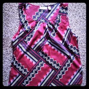 Chico's Sleeveless Blouse Size 1